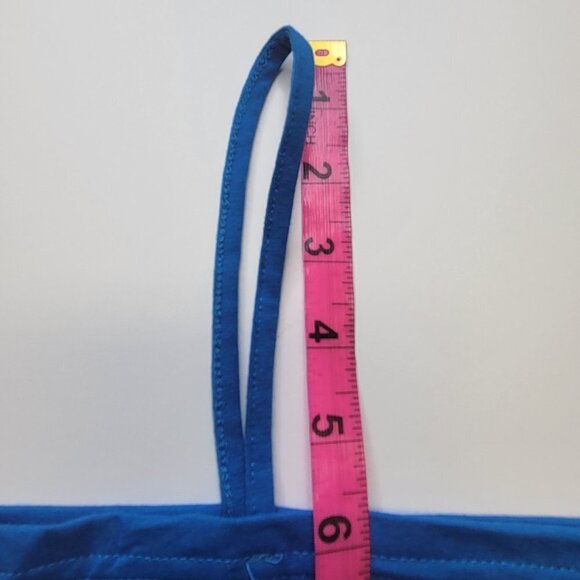 BLUE Spaghetti Strap Camisole Sky Blue Tank Top - New Without Tags- One Size - Picture 8 of 10